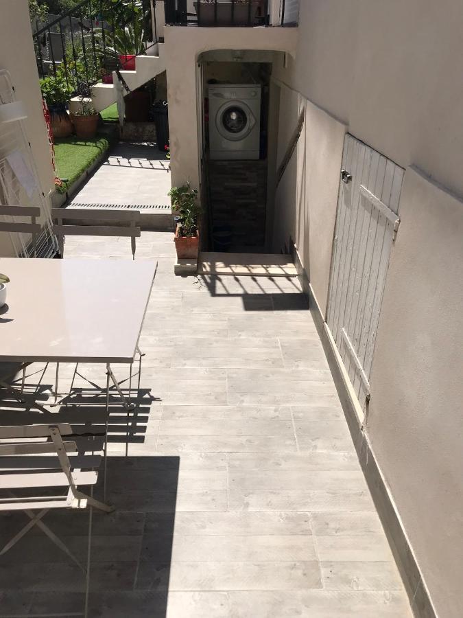 Jolie Appartement Nice Proche Mer Et Aeroport Une Chambre Plus Salon Avec Cuisine Exterior photo